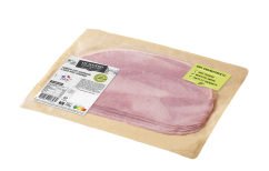 Le Jambon cuit supérieur 3 noix avec couenne 4 tranches Le Jambon cuit supérieur 3 noix avec couenne 4 tranches