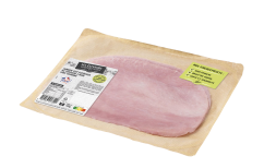 Le jambon cuit supérieur "LE TORCHON" sans couenne 2 tranches Le jambon cuit supérieur "LE TORCHON" sans couenne 2 tranches