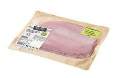 Le jambon cuit supérieur "Le Torchon" sans couenne 6 tranches Le jambon cuit supérieur "Le Torchon" sans couenne 6 tranches