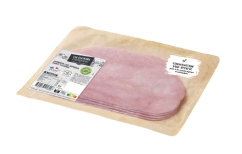 Le Jambon cuit supérieur sans couenne 4 tranches Conservation Sans Nitrite Le Jambon cuit supérieur sans couenne 4 tranches Conservation Sans Nitrite
