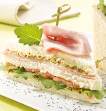 Club sandwich au Jambon Brocéliande Club sandwich au Jambon Brocéliande