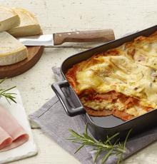 LASAGNE DE JAMBON AU REBLOCHON LASAGNE DE JAMBON AU REBLOCHON